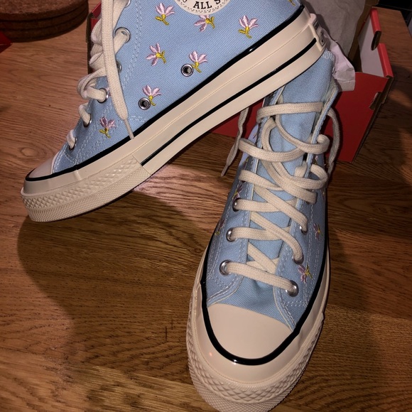 Converse Shoes - Brand new Baby blue Converse